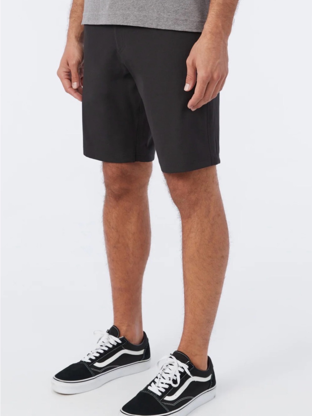 O'Neill Black Men's 19” Hybrid Performance Shorts